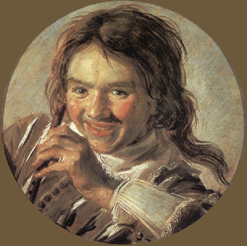 HALS, Frans Boy holding a Flute (Hearing)